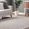 Nuloom Marlow Machine Washable Soft Shaggy Faux Sheepskin Area Rug 6ft x 9ft HJWT01B-609 - alternate 2